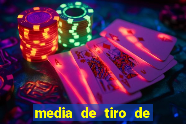 media de tiro de meta por jogo